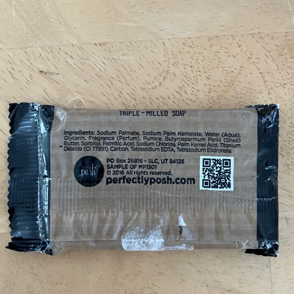 Perfectly Posh Shave Gel - I've Beard Here Before Gender Neutral & Soap Sample